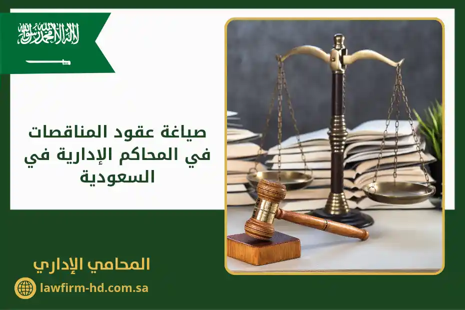 صياغة عقود المناقصات في المحاكم الإدارية في السعودية
